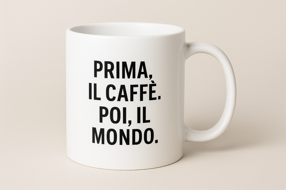 ☕ Tazze Personalizzate: Quando l’Ironia Incontra lo Stile